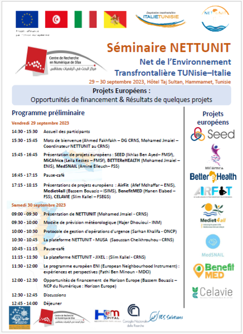 Séminaire NETTUNIT